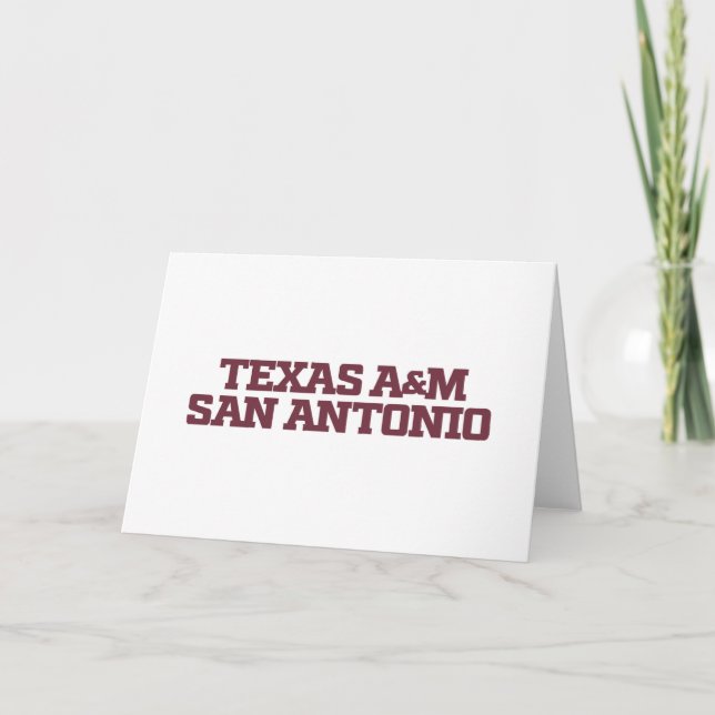 Texas A&M San Antonio Kort (Framsida)
