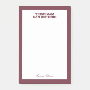 Texas A&M San Antonio Post-it Block