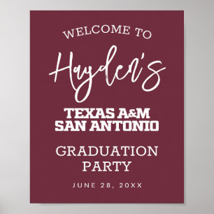 Texas A&M San Antonio Poster