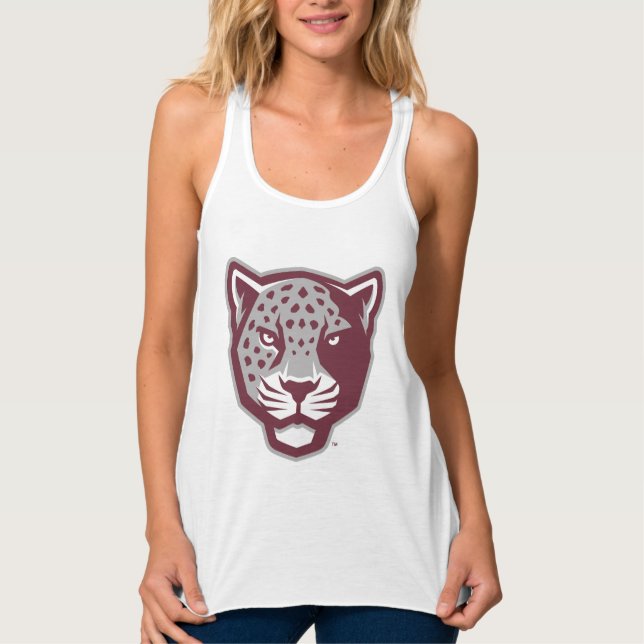 Texas A&M Universiteten-San Antonio | Jaguars 7 Linne Med Racerback (Framsida)