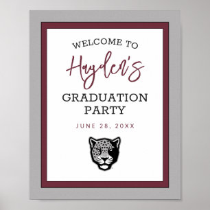 Texas A&M Universiteten-San Antonio Jaguars Poster