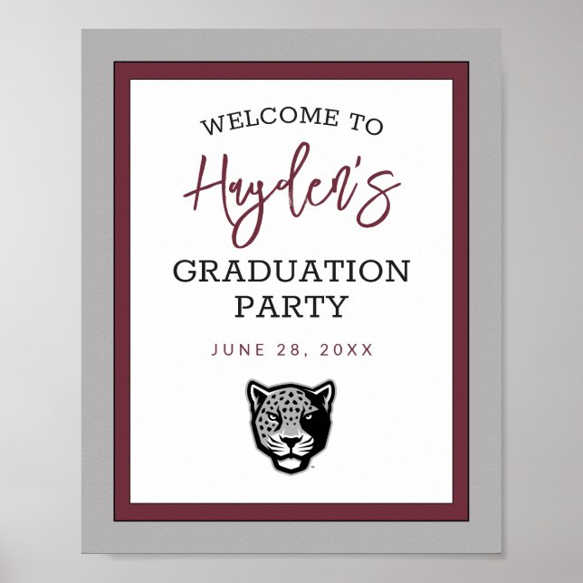 Texas A&M Universiteten-San Antonio | Jaguars Poster (Framsidan)