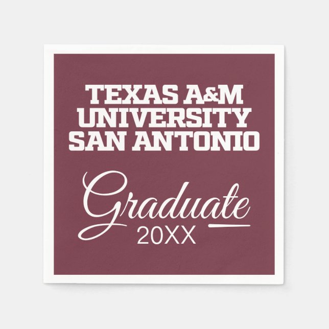 Texas A&M Universiteten-San Antonio Pappersservett (Framsidan)