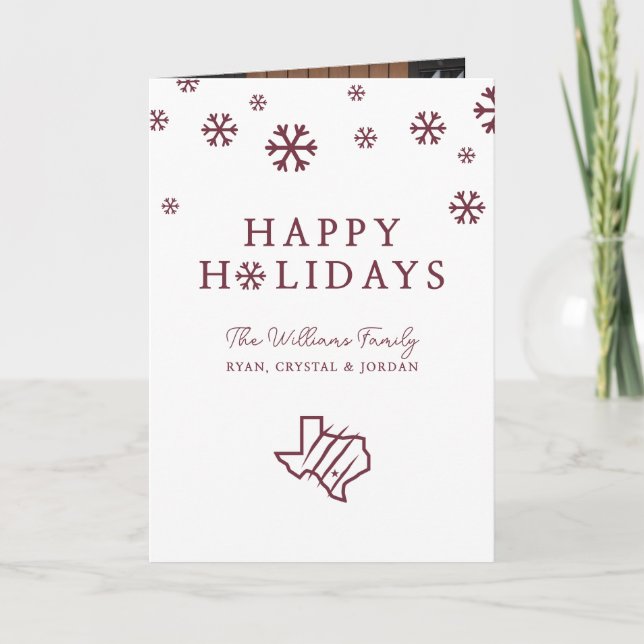 Texas A&M Universiteten-San Antonio | Statlig Logo Helgkort (Framsida)