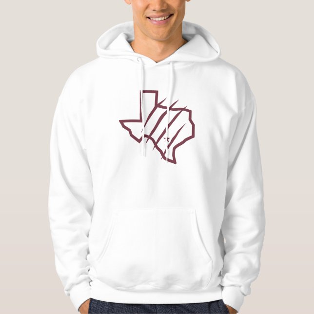 Texas A&M Universiteten-San Antonio | Statlig Logo Hoodie (Framsida)