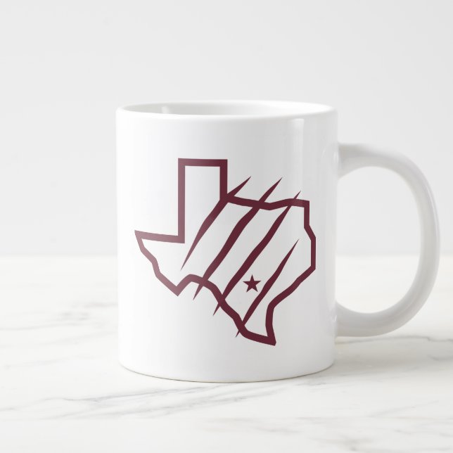 Texas A&M Universiteten-San Antonio | Statlig Logo Jumbo Mugg (Höger)