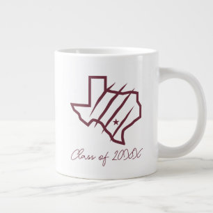 Texas A&M Universiteten-San Antonio Statlig Logo Jumbo Mugg
