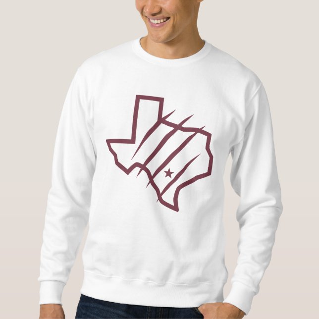 Texas A&M Universiteten-San Antonio | Statlig Logo Lång Ärmad Tröja (Framsida)