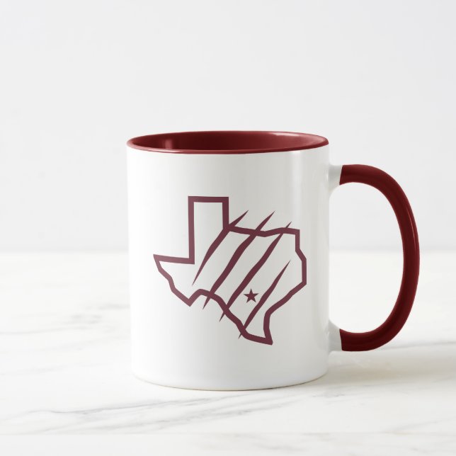 Texas A&M Universiteten-San Antonio | Statlig Logo Mugg (Höger)