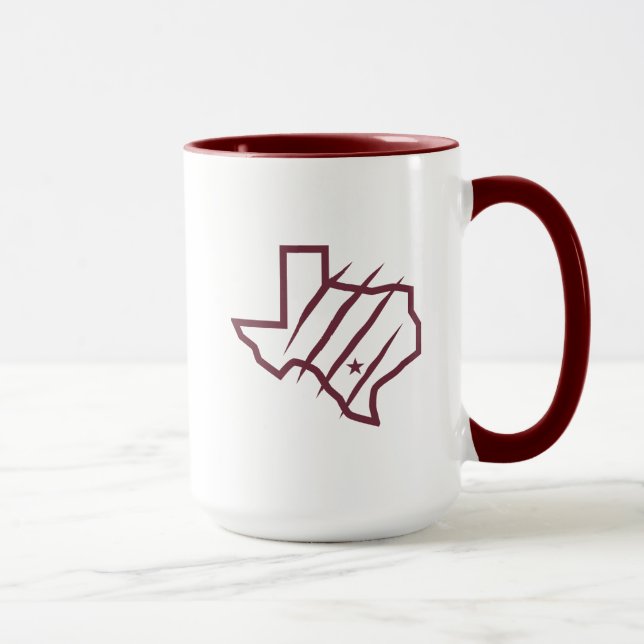 Texas A&M Universiteten-San Antonio | Statlig Logo Mugg (Höger)
