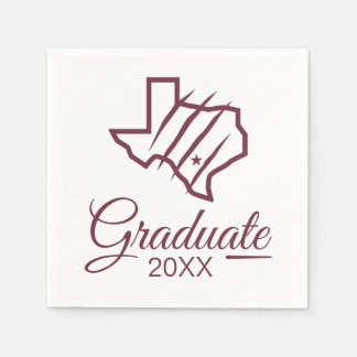 Texas A&M Universiteten-San Antonio | Statlig Logo Pappersservett