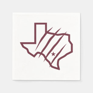 Texas A&M Universiteten-San Antonio Statlig Logo Pappersservett