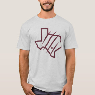 Texas A&M Universiteten-San Antonio   Statlig Logo T Shirt