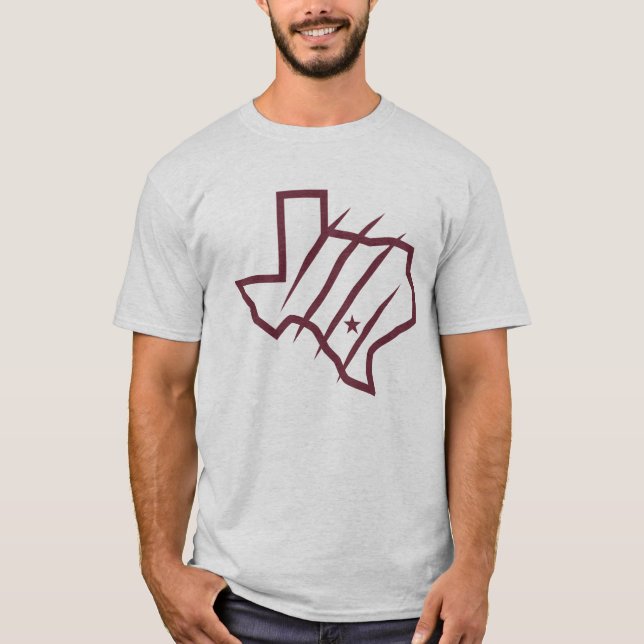 Texas A&M Universiteten-San Antonio | Statlig Logo T Shirt (Framsida)