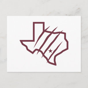 Texas A&M Universiteten-San Antonio Statlig Logo Vykort