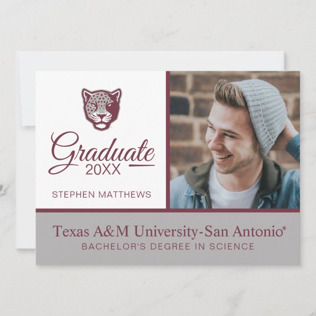 Texas A&M University-San Antonio | Jaguarer Inbjudningar (Framsida)
