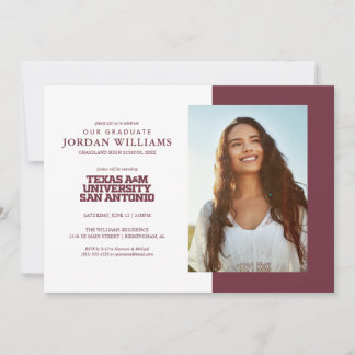 Texas A&M University-San Antonio Meddelande