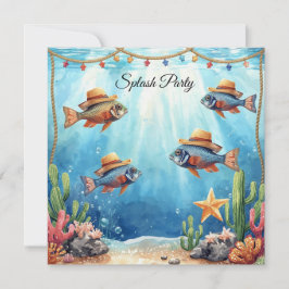 Texas Akvariet Cowboyfiskfest Inbjudan