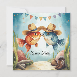 Texas Akvariet Cowboyfiskfestin Inbjudan