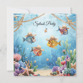 Texas Akvariet Cowboyfiskfestin Inbjudan