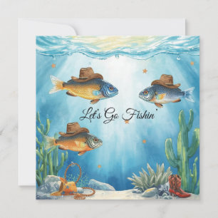 Texas Akvariet Cowboyfiskfestin Inbjudan