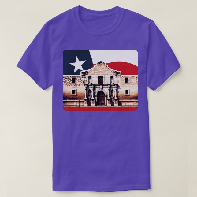 Texas Alamo T Shirt (Design framsida)