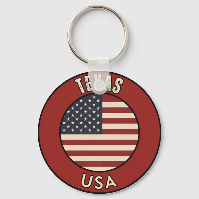 Texas Amerikas förenta stater Nyckelring (Framsida)