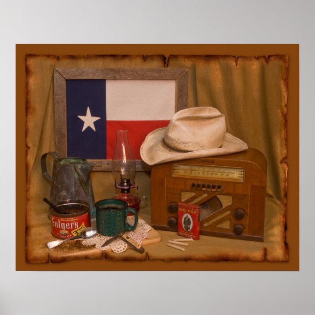 Texas Antiques poster (Framsidan)