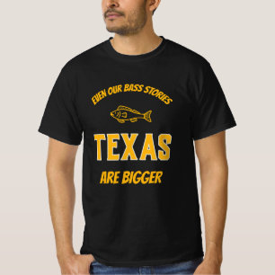 TEXAS ÄR ÄVEN STORA ABBORREBERÄTTELSER ÄR STÖRRE T SHIRT