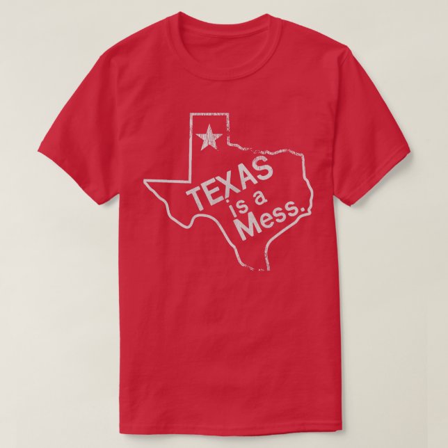 TEXAS ÄR ETT  T SHIRT (Design framsida)