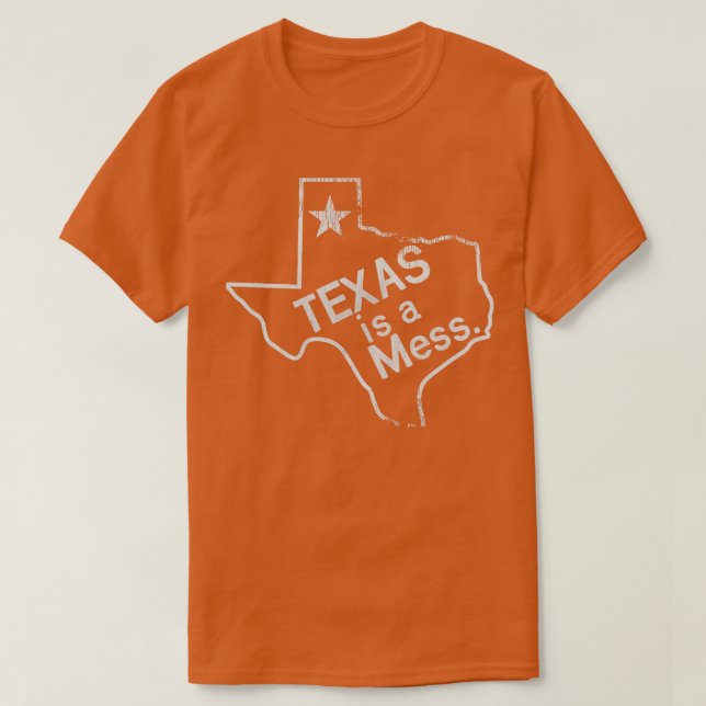 TEXAS ÄR ETT  T SHIRT (Design framsida)
