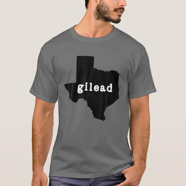 Texas är Gilead SB8 Pro Choice Protest Costume Cla T Shirt (Framsida)
