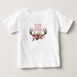 Texas är Guds Land Boho-Rosa T Shirt