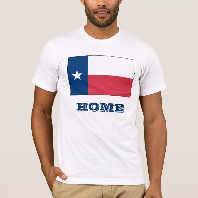 Texas är hem-! t-shirt (Framsida)