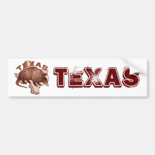 Texas Armadillo Bildekal