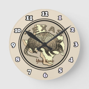 Texas Armadillo klocka