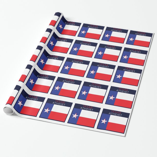 Texas ateist presentpapper (Utrullad)