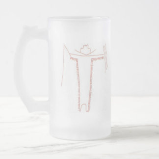 Texas Atlatl anslutningöl Stein Frostat Ölglas