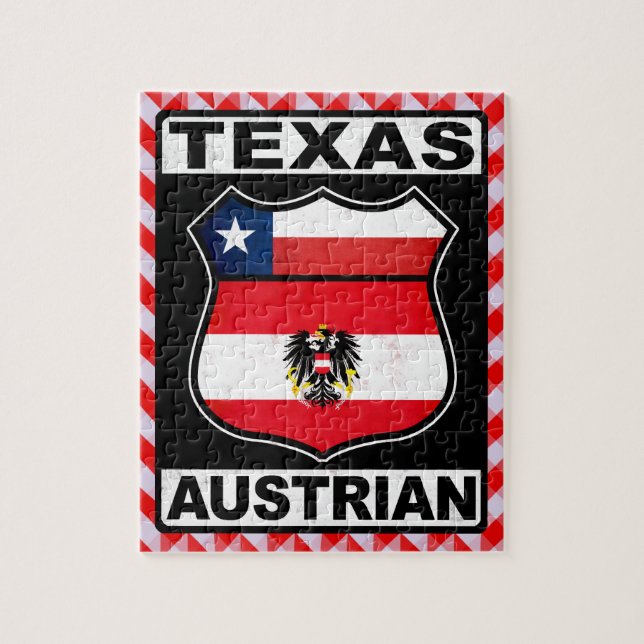 Texas Austrian American Jigszawa Pussel (Vertikal)