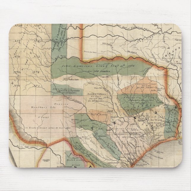 Texas, av David H Burr Musmatta (Framsidan)