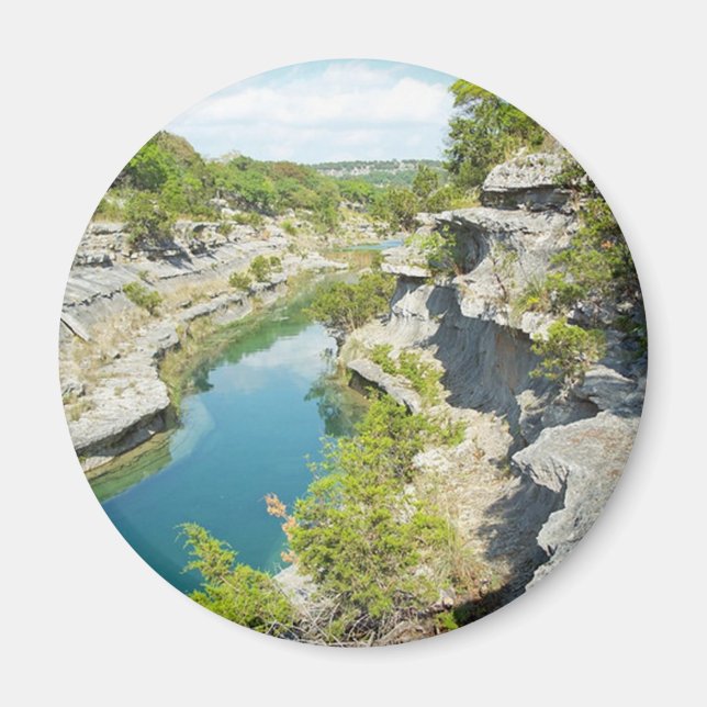 Texas Backe Land Magnet (Framsidan)