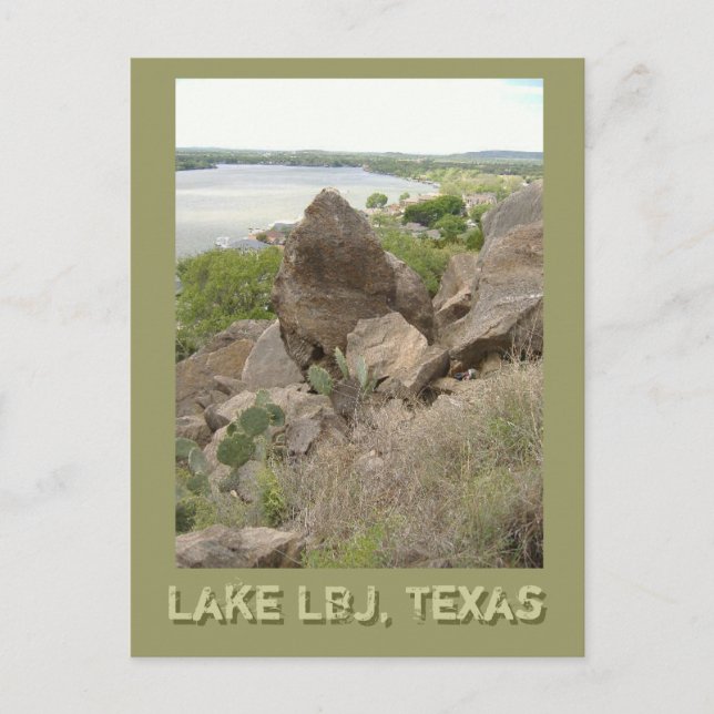 Texas Backe Land Vykort (Framsida)