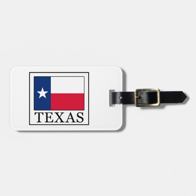 Texas Bagagebricka (Horisontell Framsida)