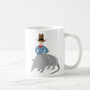 Texas bältdjur! kaffemugg