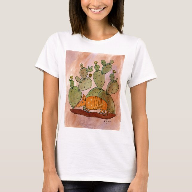 Texas bältdjur tee shirt (Framsida)