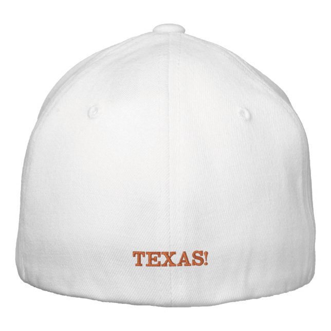 TEXAS! Baseballmössa Broderad Keps (Baksida)