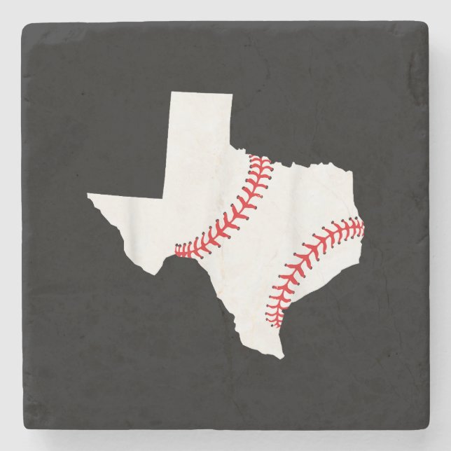 Texas Baseboll State rolig Texas Baseboll  Stenunderlägg (Framsidan)