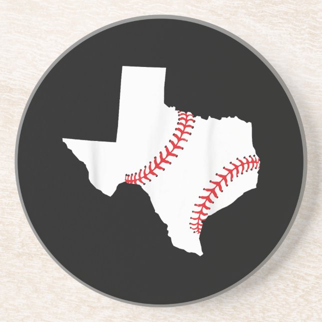 Texas Baseboll State rolig Texas Baseboll  Underlägg (Framsidan)