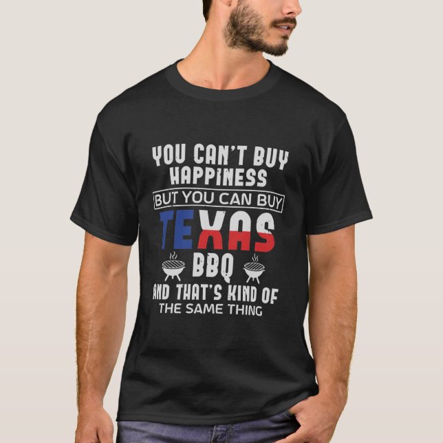 Texas BBQ T Shirt (Framsida)