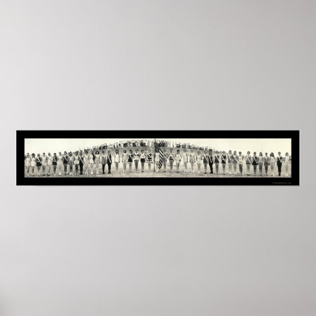 Texas Beauty Skönhetstävling Photo 1928 Poster (Framsidan)